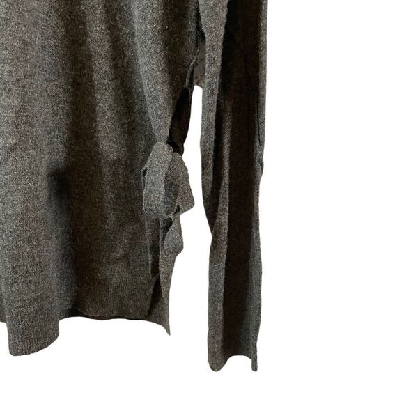 Pam & Gela Grey Wool Cashmere Blend "Dream" Sweater Size MED - Picture 6 of 13